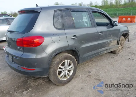 2014 Volkswagen Tiguan S z USA, uszkodzony, nr VIN WVGBV3AX6EW519920